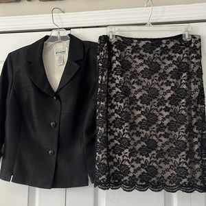 Petite Perceptions Lace Jacket Set